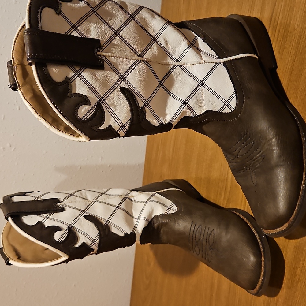 Roper Steerhead Big Kids Sz. 6 Cowboy Boots Would Fit Woman Sz. 7.5 - Picture 1 of 14